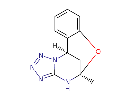 (5R*,11R*)-(+/-)-5-methyl-4,5-dihydro-11H-5,11-methanotetrazolo[5,1-d][1,3,5]benzoxadiazocine