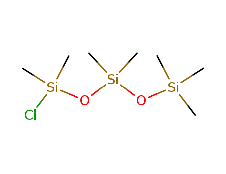 Molecular Structure of 18297-87-5 (Trisiloxane, 1-chloro-1,1,3,3,5,5,5-heptamethyl-)