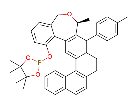 (+)-(P,3S)-3-methyl-4-(4-methylphenyl)-14-[(4,4,5,5-tetramethyl-1,3,2-dioxaphospholan-2-yl)oxy]-1,3,6,7-tetrahydrobenzo[c]benzo[5,6]phenanthro[4,3-e]oxepine