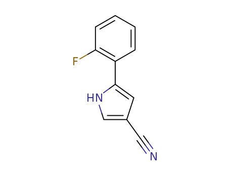 5-(2-플루오로페닐)-1H-피롤-3-카르보니트릴