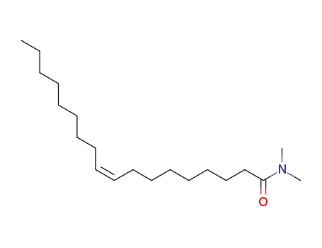 Molecular Structure of 2664-42-8 ((Z)-N,N-dimethyl-9-octadecenamide)