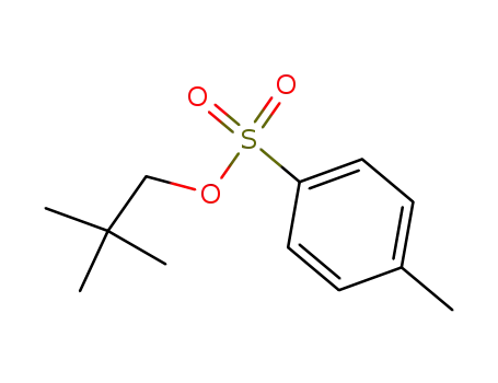 Molecular Structure of 2346-07-8 (p-Toluenesulfonic acid 2,2-dimethylpropyl ester)