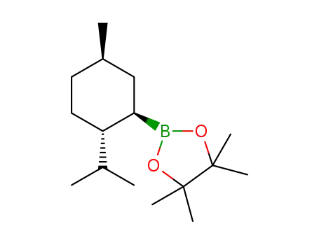2-((1R,2R,5R)-2-isopropyl-5-methylcyclohexyl)-4,4,5,5-tetramethyl-1,3,2-dioxaborolane
