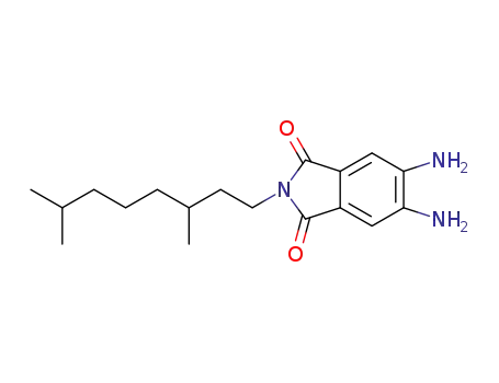 5,6-diamino-2-(3,7-dimethyloctyl)isoindoline-1,3-dione