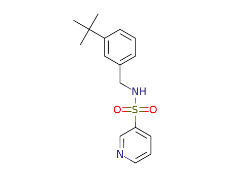 N-(3-tert-butylbenzyl)pyridin-3-ylsulfonamide