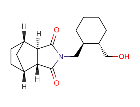 (3aR,4S,7R,7aS)-2-(((1R,2R)-2-(hydroxymethyl)cyclohexyl)methy)hexahydro-1H-4,7-methanoisoindole-1,3(2H)-dione