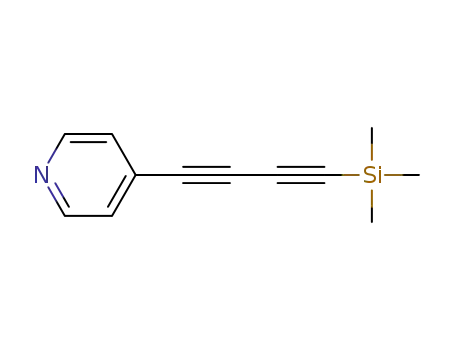 4-[(trimethylsilyl)buta-1,3-diyn-1-yl]pyridine