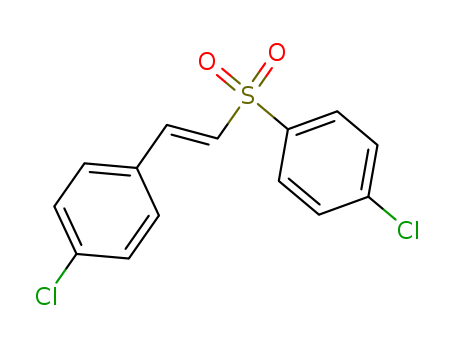 Benzene, 1-chloro-4-[[(1E)-2-(4-chlorophenyl)ethenyl]sulfonyl]-