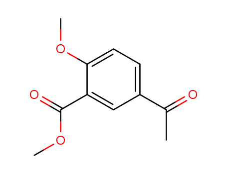 Benzoic acid,5-acetyl-2-methoxy-, methyl ester