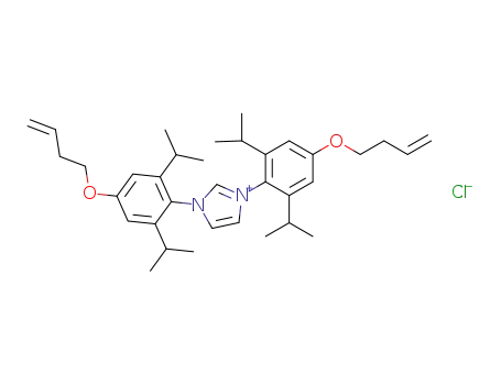1,3-bis[4-(3-butenyloxy)-2,6-diisopropylphenyl]imidazolium chloride