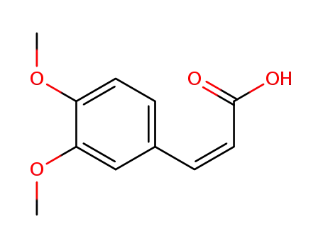 (Z)-3,4-dimethoxycinnamic acid