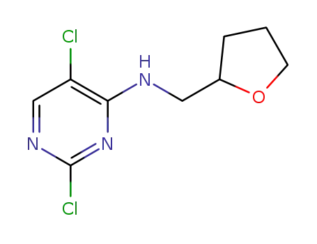 2,5-dichloro-N-((tetrahydrofuran-2-yl)methyl)pyrimidin-4-amine