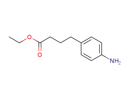 Molecular Structure of 15116-32-2 (Ethyl 4-(4-aminophenyl)butanoate)