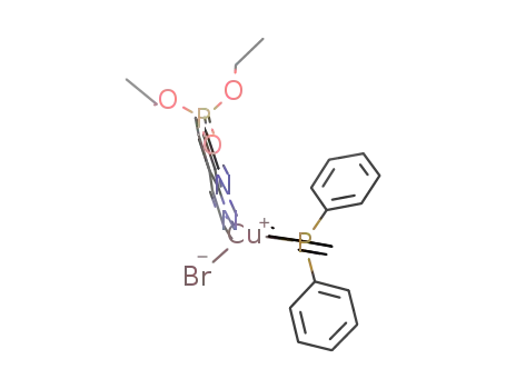 CuI(diethyl (1,10-phenanthrolin-5-yl)phosphonate)(triphenylphosphine)bromide