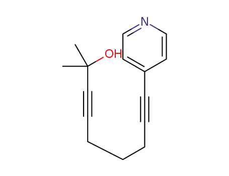 2-methyl-9-(pyridin-4-yl)nona-3,8-diyn-2-ol