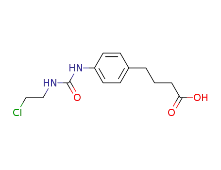 Molecular Structure of 13908-55-9 (4-(4-{[(2-chloroethyl)carbamoyl]amino}phenyl)butanoic acid)