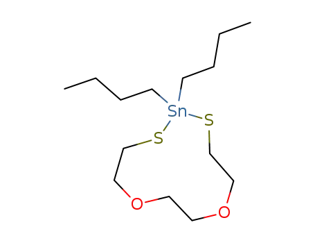 2,2-dibutyl-2-stanna-1,3-dithia-6,9-dioxacycloundecane