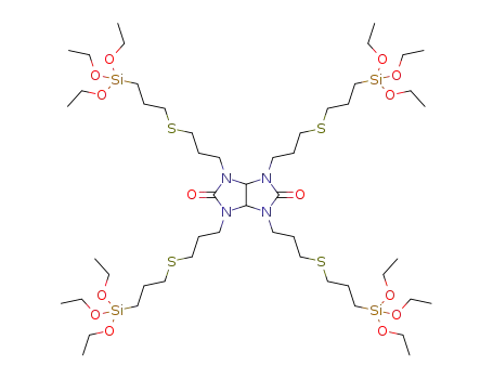 1,3,4,6-tetrakis[3-[[3-(triethoxysilyl)propyl]thio]propyl]glycoluril