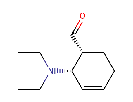 (+/-)-cis-2-diethylamino-cyclohex-3-enecarbaldehyde