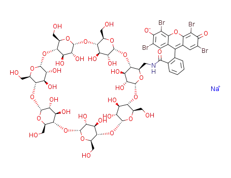 C62H76Br4NO38(1-)*Na(1+)