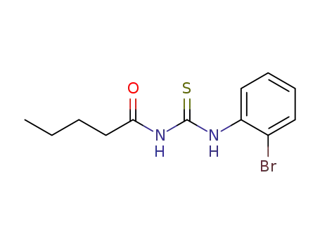 N-[(2-bromophenyl)carbamothioyl]pentanamide