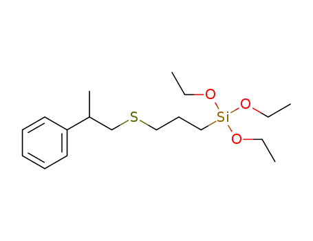 triethoxy(3-((2-phenylpropyl)thio)propyl)silane