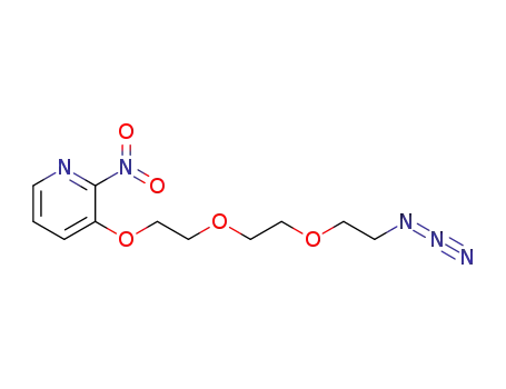 3‐(2‐(2‐(2‐azidoethoxy)ethoxy)ethoxy)‐2‐nitropyridine