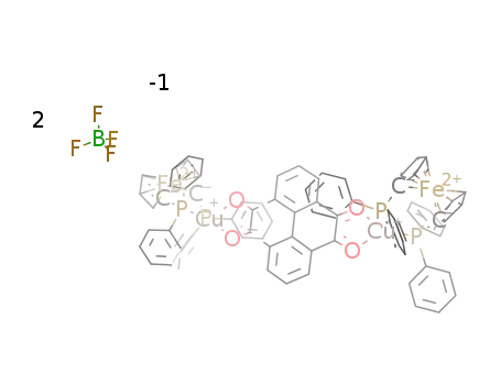 [{Cu(1,1′-bis-(diphenylphosphino)ferrocene)}2(pyrene-4,5,9,10-tetraone)](BF4)2