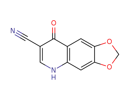 8-oxo-5,8-dihydro-[1,3]dioxolo[4,5-g]quinoline-7-carbonitrile