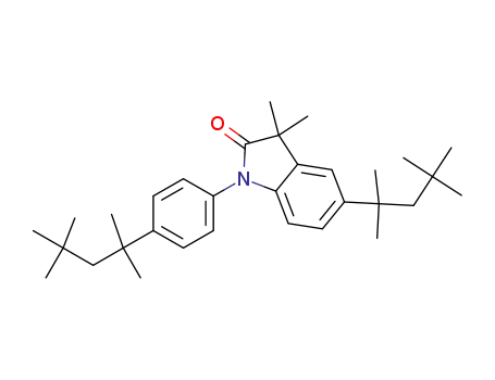 3,3-dimethyl-5-(2,4,4-trimethylpentan-2-yl)-1-(4-(2,4,4-trimethylpentan-2-yl)phe nyl)indolin-2-one