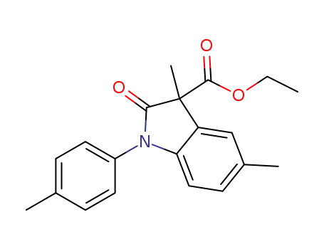 ethyl 3,5-dimethyl-1-(4-methylphenyl)-2-oxoindoline-3-carboxylate