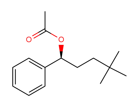 (S)-4,4-dimethyl-1-phenylpentyl acetate
