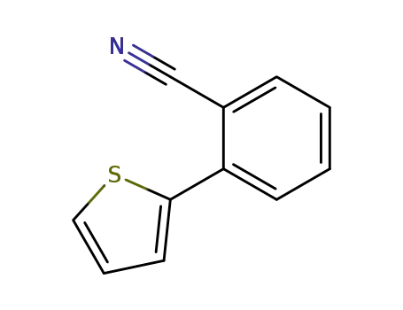1-cyano-2-(1-thiophenyl)-benzene