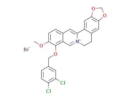 9-O-(3,4-dichlorobenzyl)berberine bromide