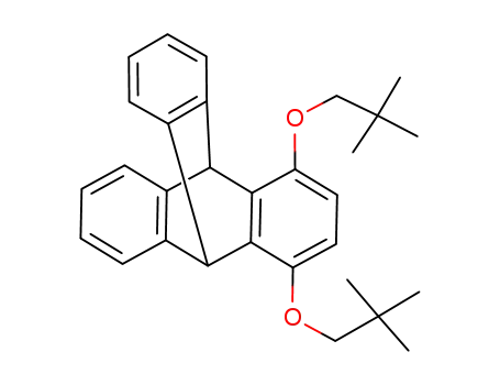 9,10-Dihydro-1,4-bis(2,2-dimethylpropoxy)-9,10<1',2'>benzenoanthracen