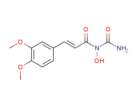 1-hydroxy-1-((E)-3-(3,4-dimethoxyphenyl)acryloyl)urea