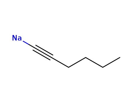 Molecular Structure of 42332-01-4 (Sodium, 1-hexynyl-)