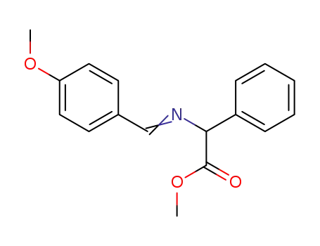 methyl N-4'-methoxybenzylidenephenylglycinate