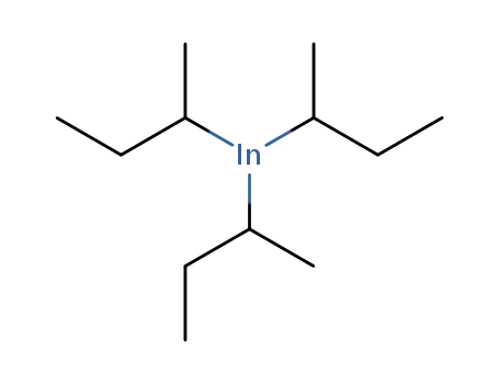 Molecular Structure of 101749-61-5 (Indium, tris(1-methylpropyl)-)