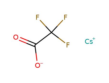 Acetic acid,2,2,2-trifluoro-, cesium salt (1:1)