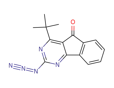 2-Azido-4-tert-butyl-indeno[1,2-d]pyrimidin-5-one