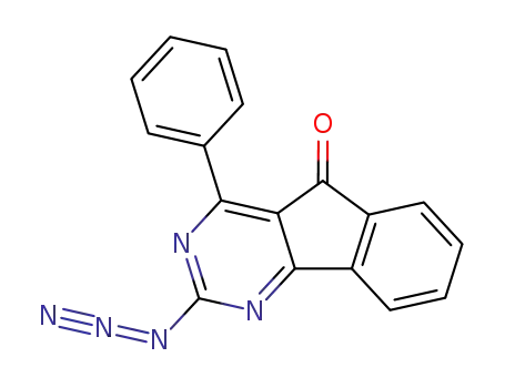 2-Azido-4-phenyl-indeno[1,2-d]pyrimidin-5-one