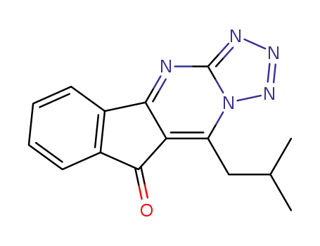 10-Isobutyl-1,2,3,4,10a-pentaaza-cyclopenta[b]fluoren-9-one