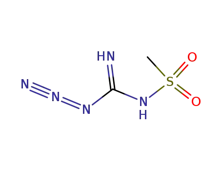 2-(methylsulfonyl)carbamimidic azide