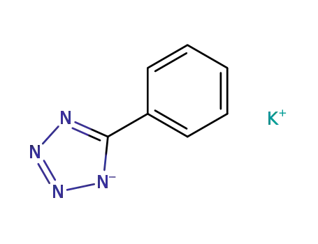 Molecular Structure of 64073-60-5 (1H-Tetrazole, 5-phenyl-, potassium salt)