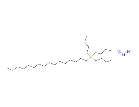Molecular Structure of 66997-37-3 (Phosphonium, tributylhexadecyl-, azide)