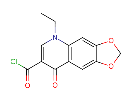 1,3-DIOXOLO[4,5-G]QUINOLINE-7-CARBONYL CHLORIDE,5-ETHYL-5,8-DIHYDRO-8-OXO-CAS