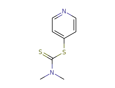 Molecular Structure of 89478-23-9 (Carbamodithioic acid, dimethyl-, 4-pyridinyl ester (9CI))