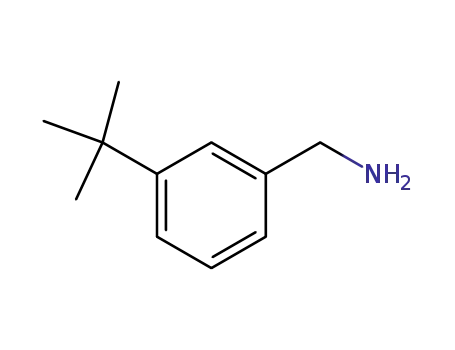 Molecular Structure of 608515-16-8 ((3-(tert-Butyl)phenyl)MethanaMine)