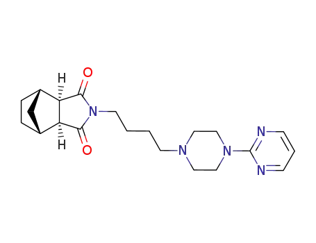 4,7-Methano-1H-isoindole-1,3(2H)-dione,hexahydro-2-[4-[4-(2-pyrimidinyl)-1-piperazinyl]butyl]-, (3aR,4S,7R,7aS)-rel-